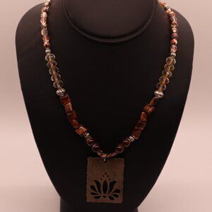 Beaded Necklace ( HANDMADE )